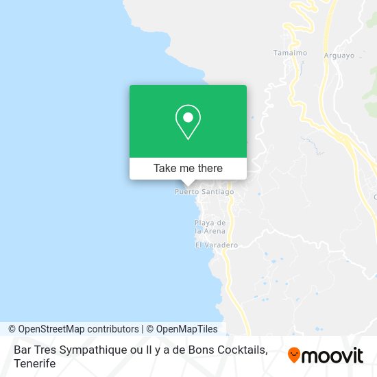 Bar Tres Sympathique ou Il y a de Bons Cocktails map