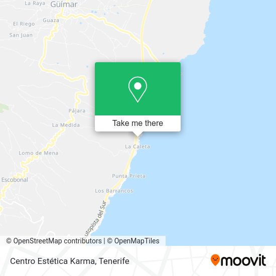 Centro Estética Karma map
