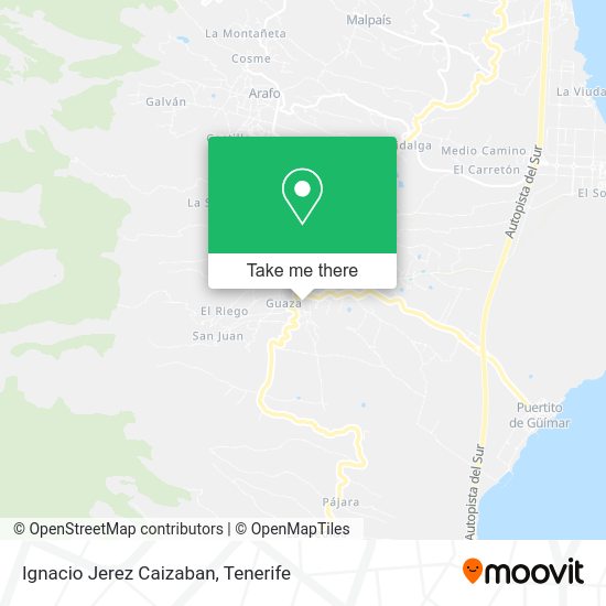 Ignacio Jerez Caizaban map