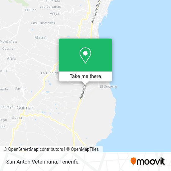 San Antón Veterinaria map