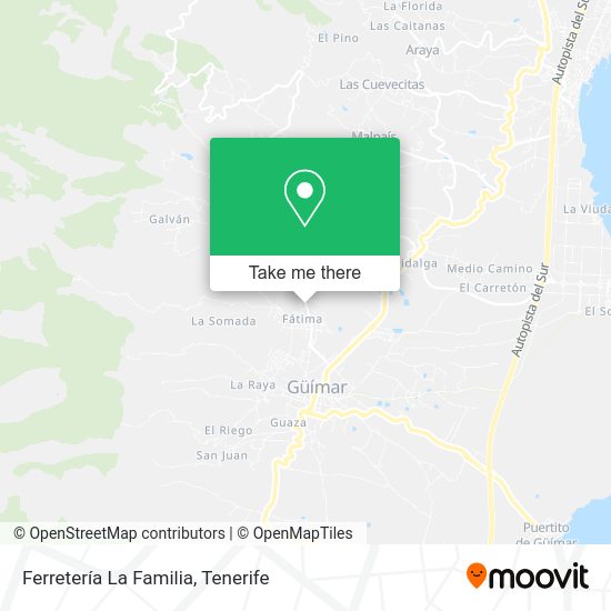 Ferretería La Familia map