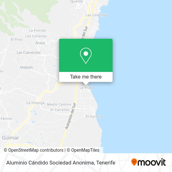 Aluminio Cándido Sociedad Anonima map