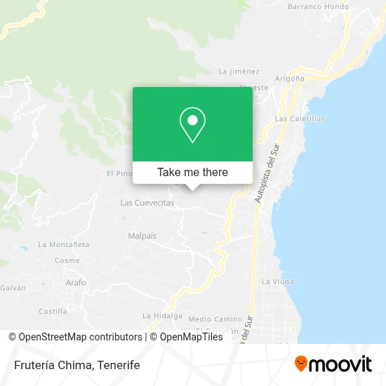 Frutería Chima map