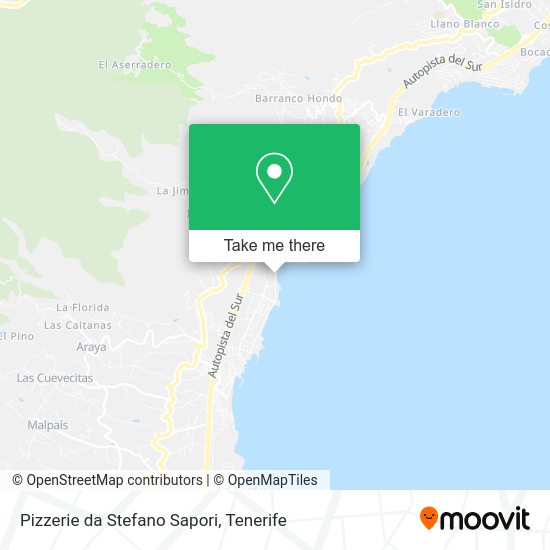 Pizzerie da Stefano Sapori map