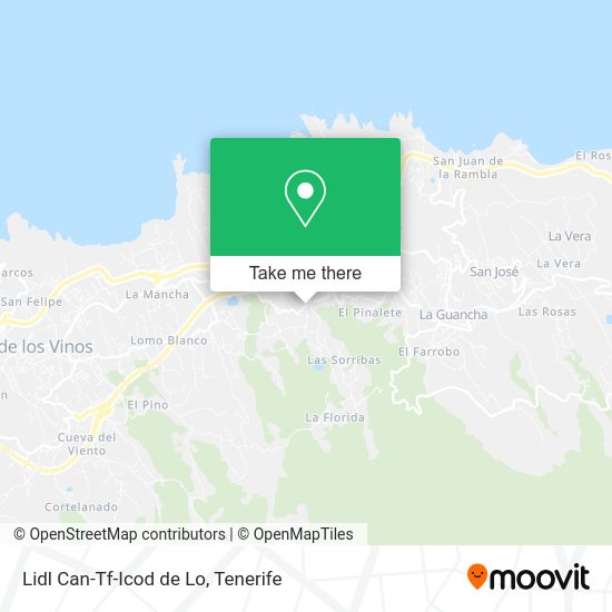 Lidl Can-Tf-Icod de Lo map