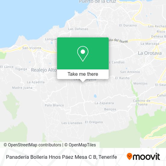 Panadería Bollería Hnos Páez Mesa C B map