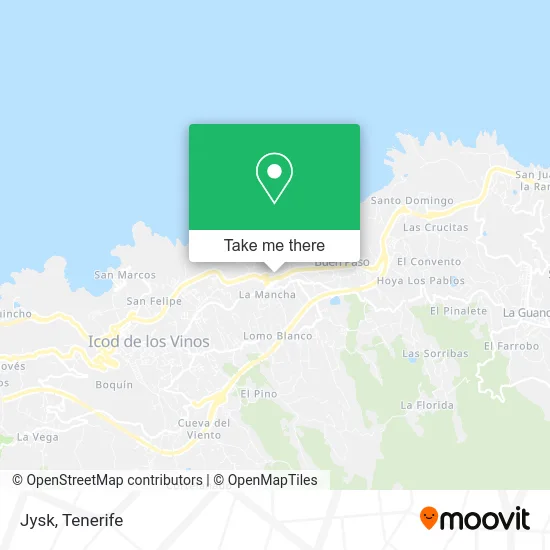 Jysk map