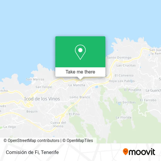 Comisión de Fi map
