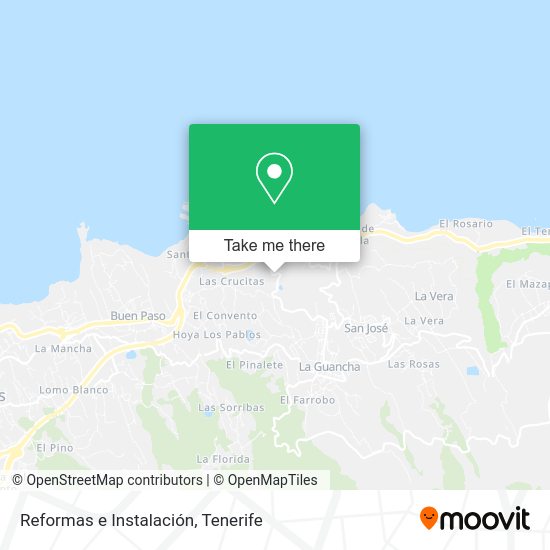 Reformas e Instalación map