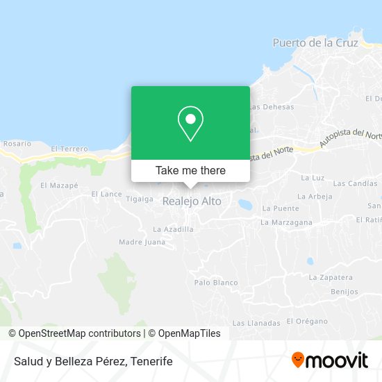 Salud y Belleza Pérez map