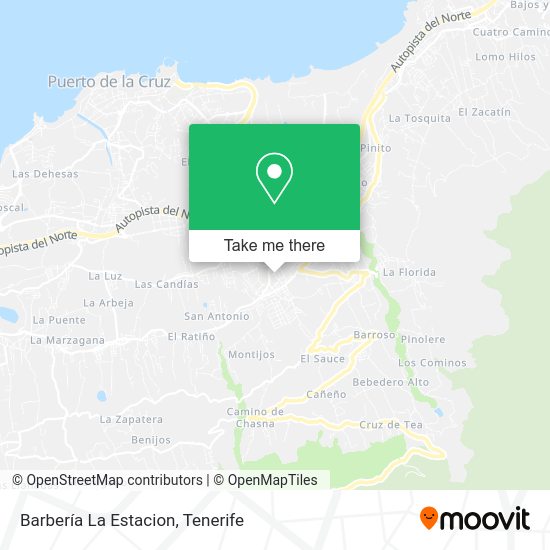 Barbería La Estacion map