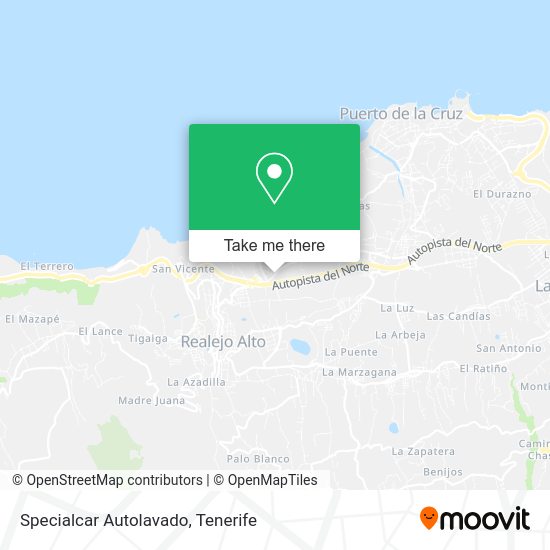 Specialcar Autolavado map