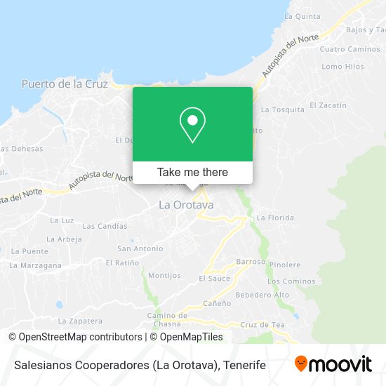 Salesianos Cooperadores (La Orotava) map
