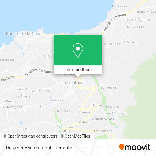 Dulcería Pasteleri Boh map