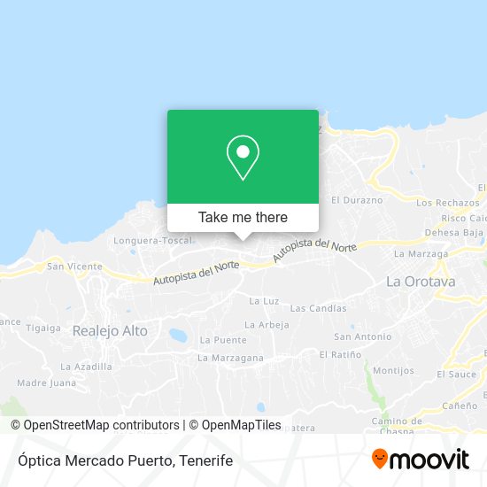Óptica Mercado Puerto map