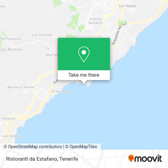 Ristoranti da Estafano map
