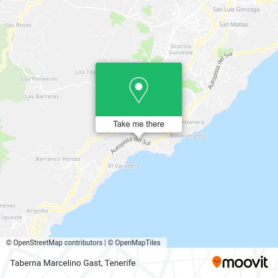 Taberna Marcelino Gast map