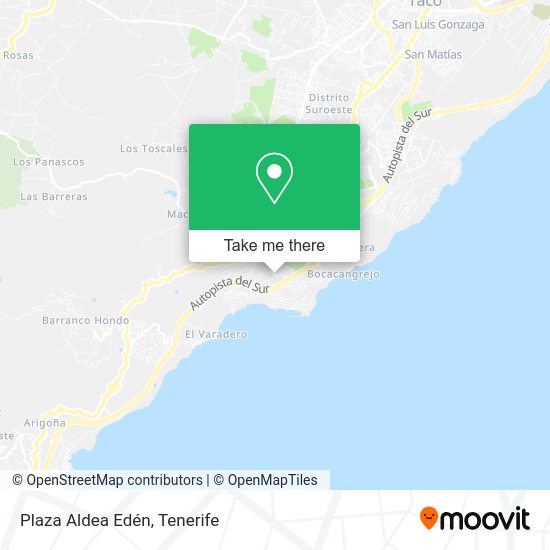 Plaza Aldea Edén map