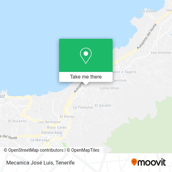 Mecanica José Luis map