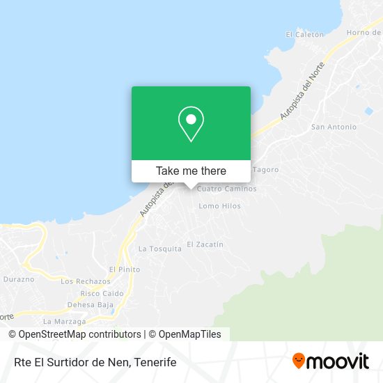 Rte El Surtidor de Nen map
