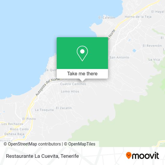 Restaurante La Cuevita map
