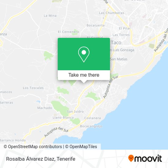 Rosalba Álvarez Diaz map