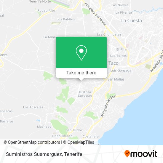 Suministros Susmarguez map