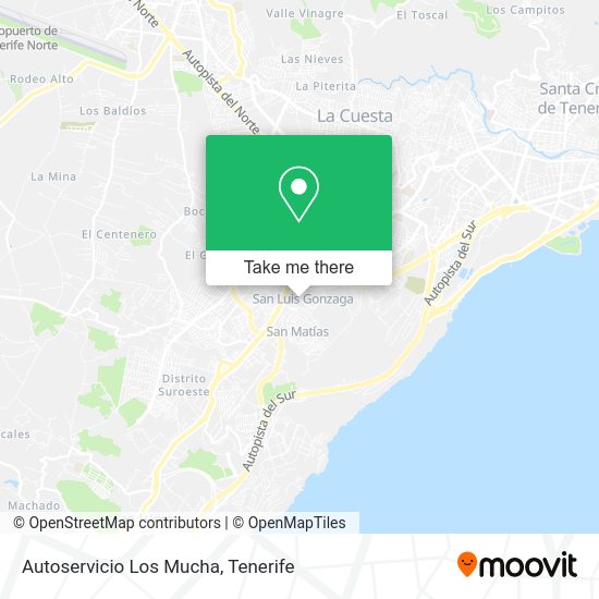 Autoservicio Los Mucha map