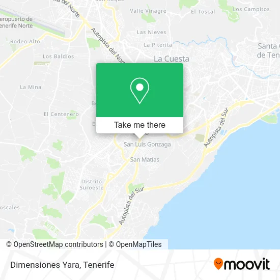 Dimensiones Yara map