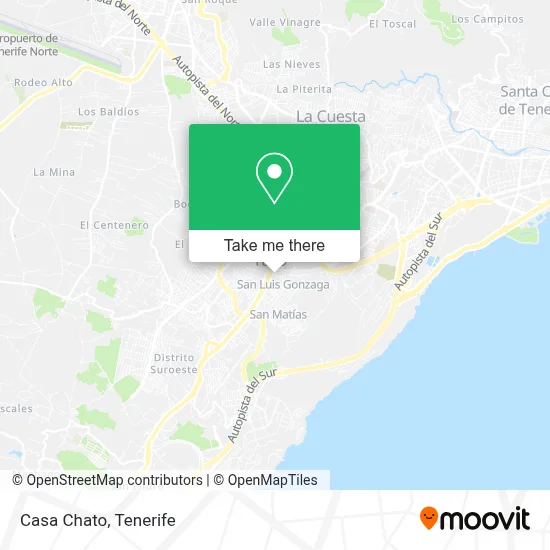 Casa Chato map