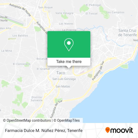 Farmacia Dulce M. Núñez Pérez map