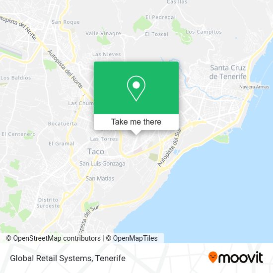 Global Retail Systems map