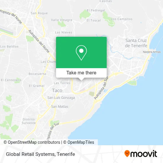 Global Retail Systems map