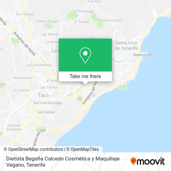 Dietista Begoña Calcedo Cosmética y Maquillaje Vegano map
