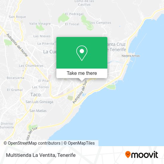 Multitienda La Ventita map