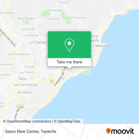 Salon New Center map