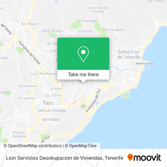 Lion Servicios Desokupacion de Viviendas map