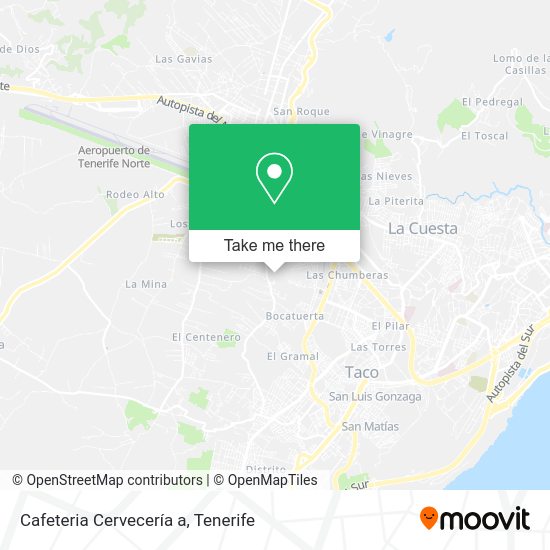 Cafeteria Cervecería a map