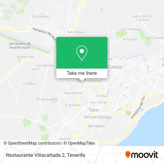 Restaurante Villacañada 2 map