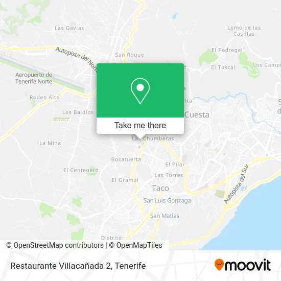 Restaurante Villacañada 2 map