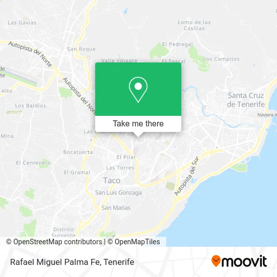 Rafael Miguel Palma Fe map