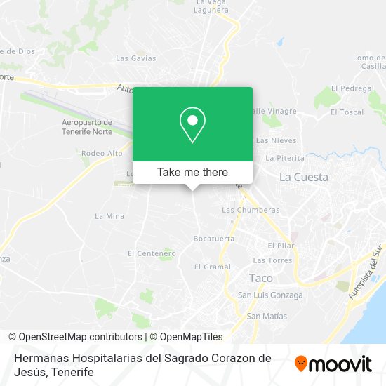 Hermanas Hospitalarias del Sagrado Corazon de Jesús map