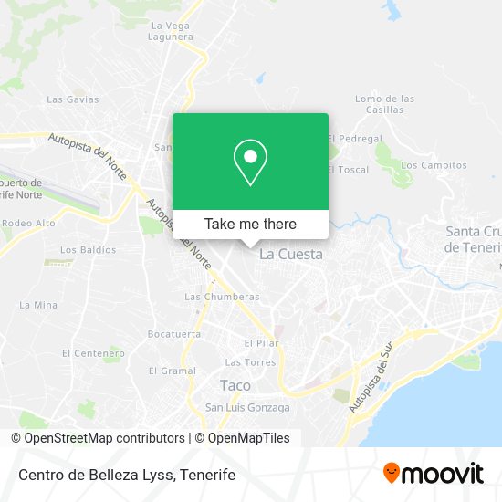 Centro de Belleza Lyss map
