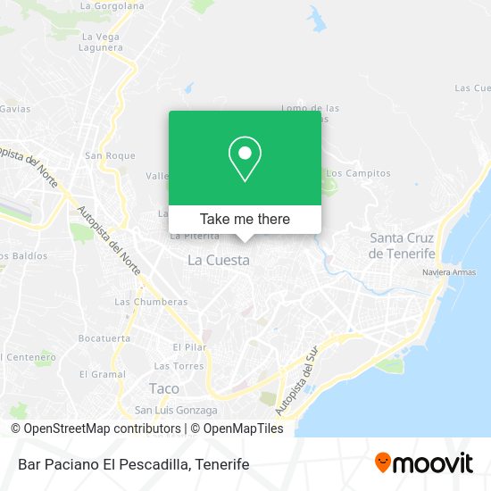 Bar Paciano El Pescadilla map
