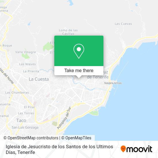 Iglesia de Jesucristo de los Santos de los Ultimos Días map