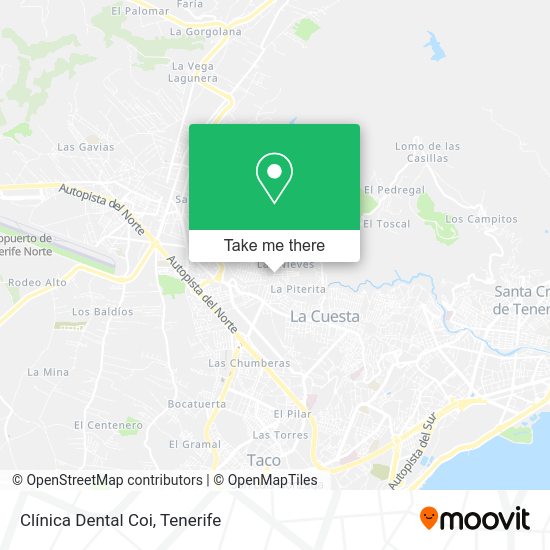 Clínica Dental Coi map