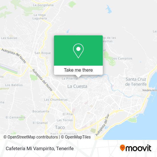 Cafetería Mi Vampirito map