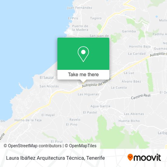 Laura Ibáñez Arquitectura Técnica map