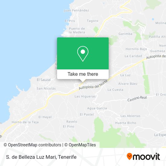 S. de Belleza Luz Mari map