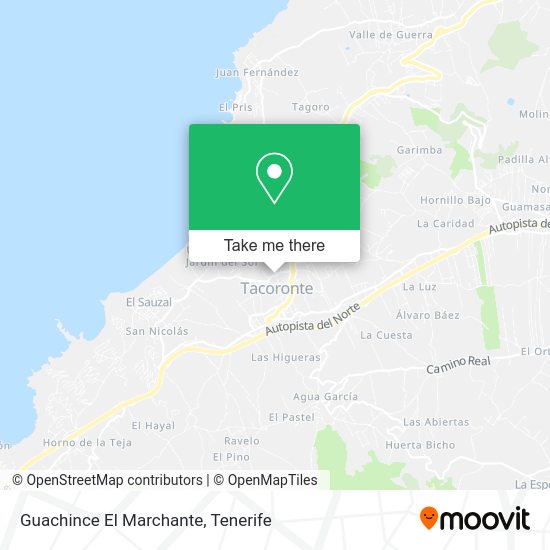 Guachince El Marchante map